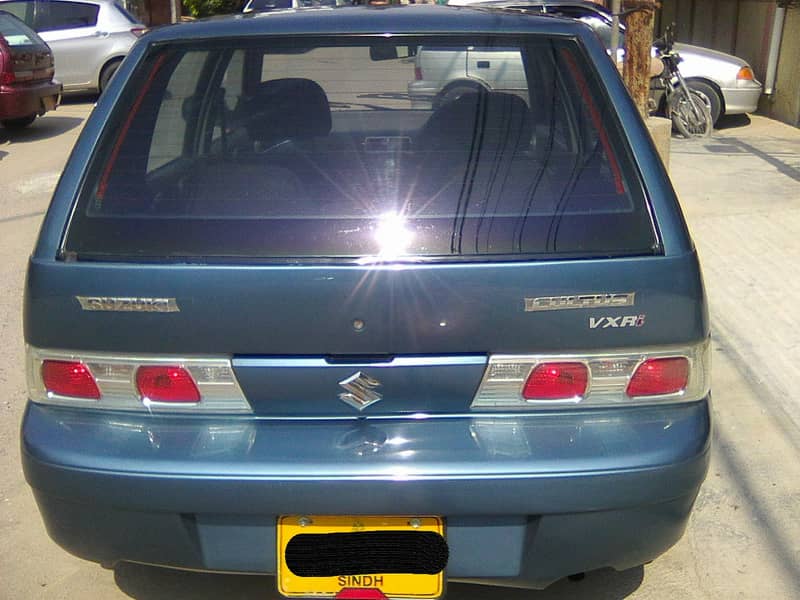 SUZUKI CULTUS VXRi MODEL 2011 BLUE METALLIC COLOUR VERY GOOD CONDITION 3