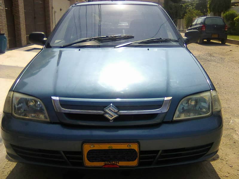 SUZUKI CULTUS VXRi MODEL 2011 BLUE METALLIC COLOUR VERY GOOD CONDITION 4