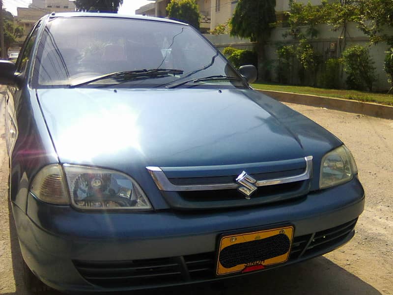 SUZUKI CULTUS VXRi MODEL 2011 BLUE METALLIC COLOUR VERY GOOD CONDITION 8