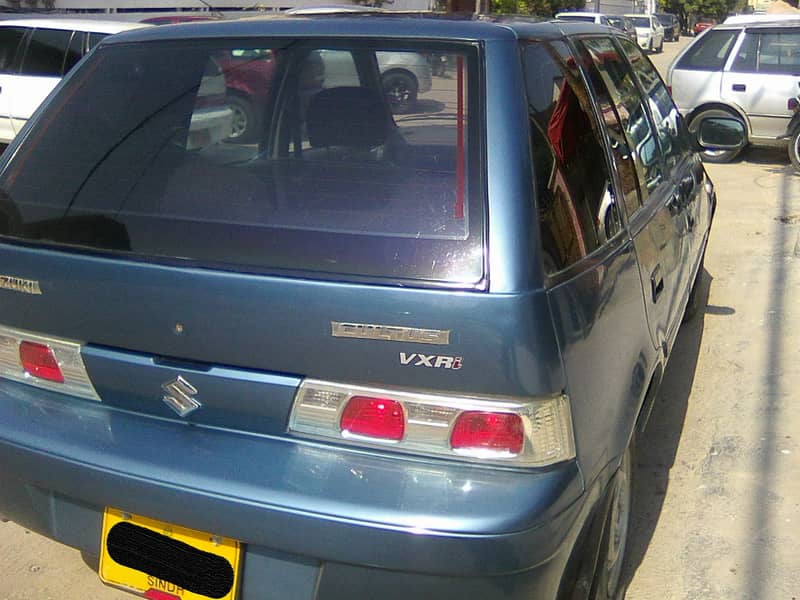 SUZUKI CULTUS VXRi MODEL 2011 BLUE METALLIC COLOUR VERY GOOD CONDITION 11