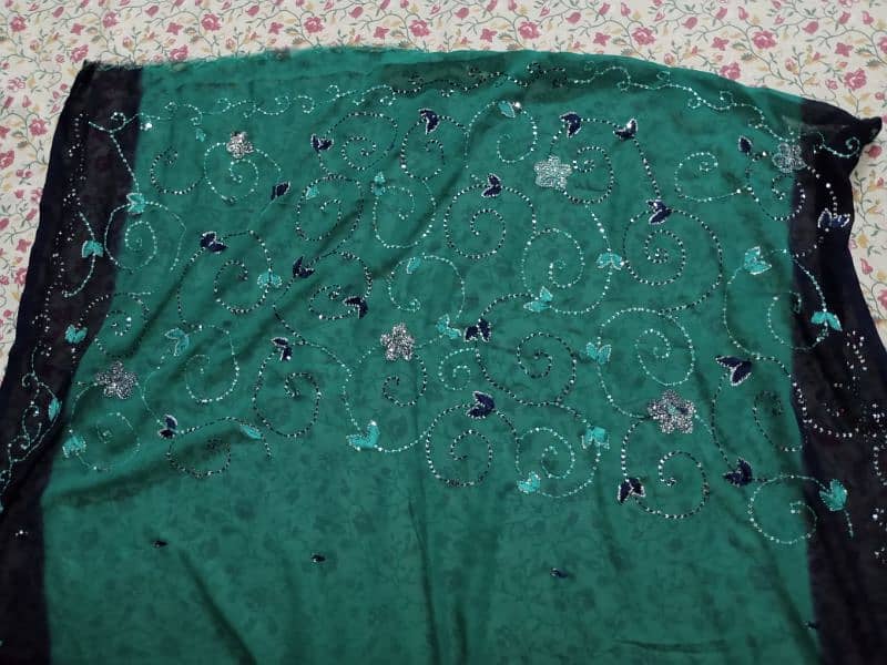 New un-stitched saree. . . urgent sale 4