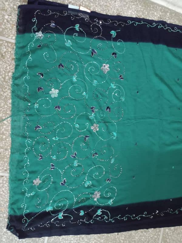 New un-stitched saree. . . urgent sale 6