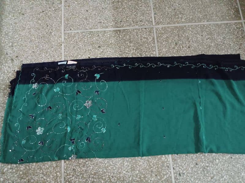 New un-stitched saree. . . urgent sale 9