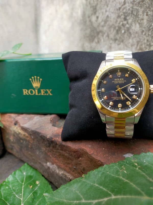 ROLEX Luxury Mens Chain Watch 1