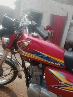 Honda 125 Red registration  kpk Peshawar model 2019 reg 2020