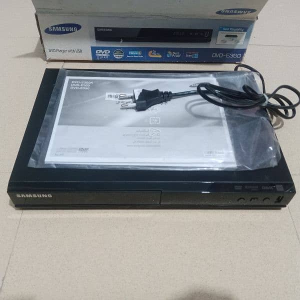 DVD-E360     DVD audio and video player 0