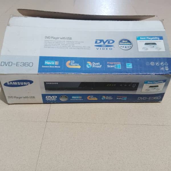 DVD-E360     DVD audio and video player 11