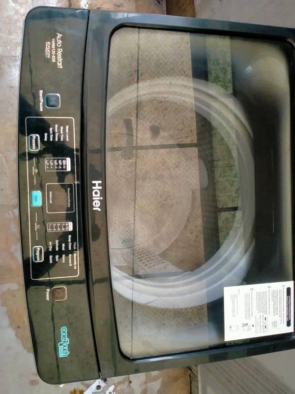 haier fully automatic washing and dryers macheen 0