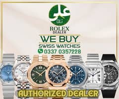 WE BUY ROLEX OMEGA CARTIER PATEK PIAGET RM IWC ZENITH VC RM Tudor PP