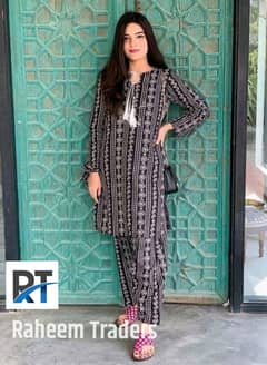 2pcs Stitched Lawn Women Suit