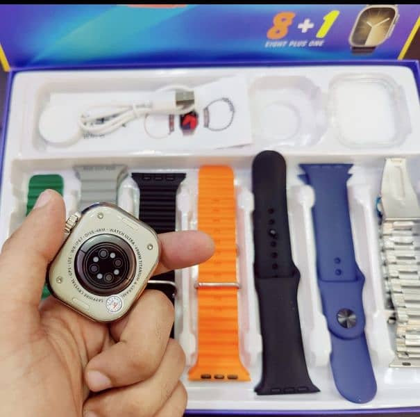 Ws05 Ultra 2 Smart Watch With 7 Straps 1