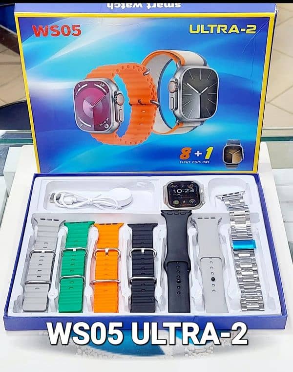 Ws05 Ultra 2 Smart Watch With 7 Straps 2