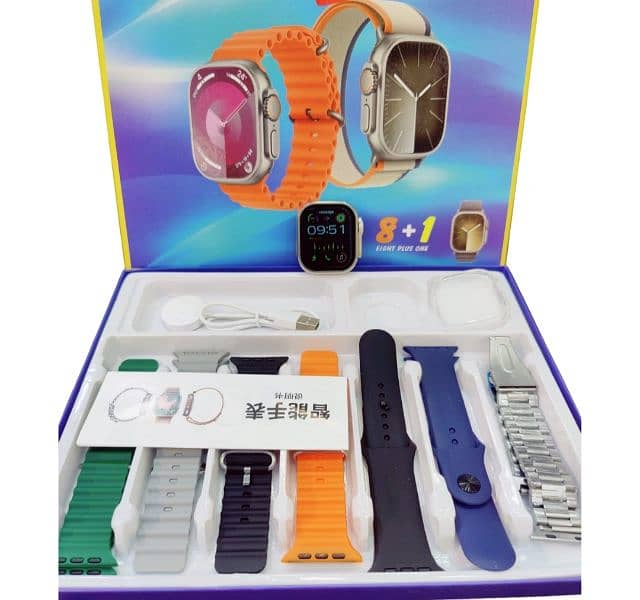 Ws05 Ultra 2 Smart Watch With 7 Straps 3