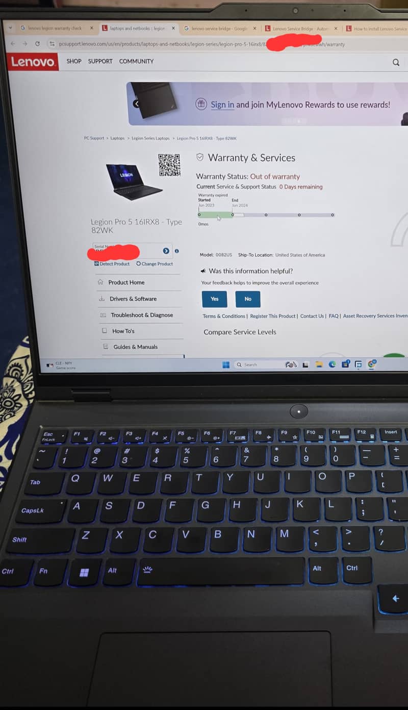 Lenovo Legion Pro 5 13th generation i7 13700HX nvidia 4060 gaming 1