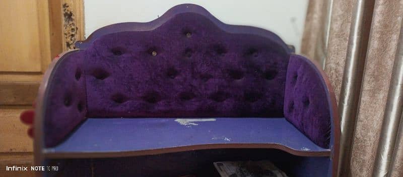 6 seater sofa and 1 shelf 2