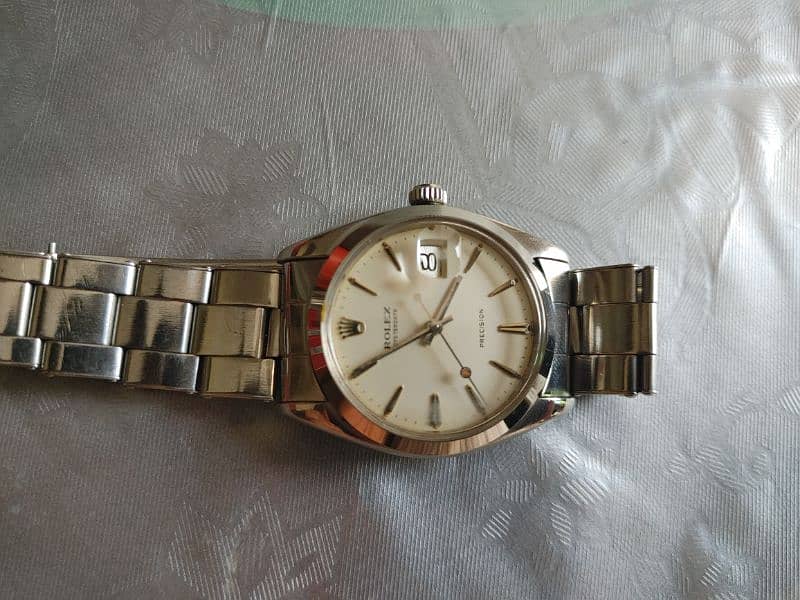 Rolex Oyesterdate Precision Vintage Watch with Original Box 2