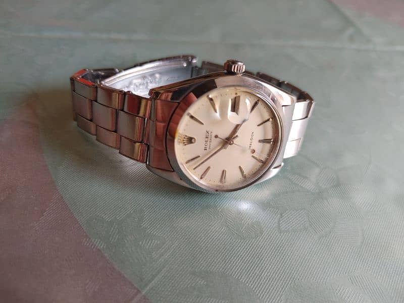 Rolex Oyesterdate Precision Vintage Watch with Original Box 5