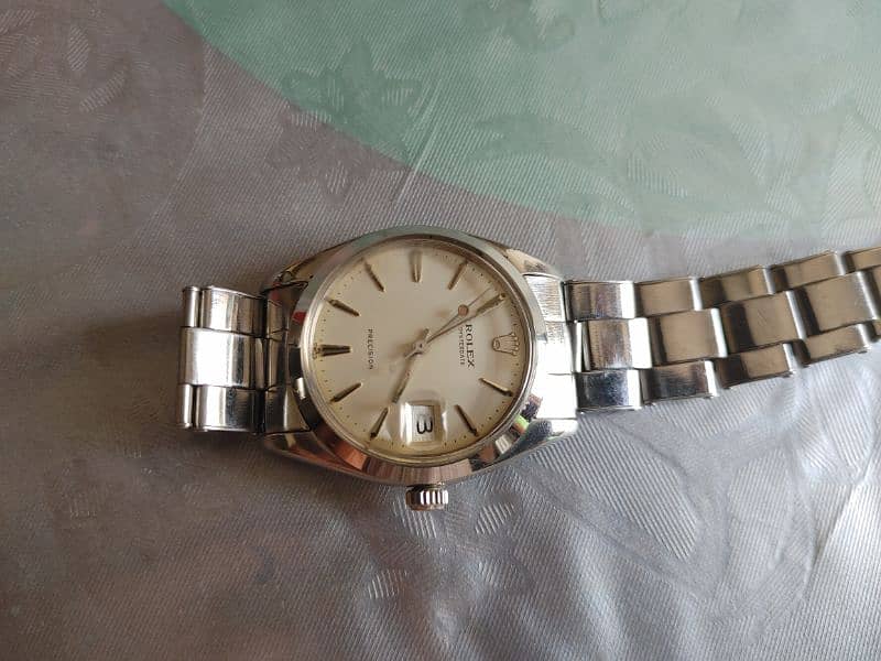 Rolex Oyesterdate Precision Vintage Watch with Original Box 7