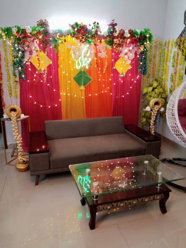 BIRTHDAY DECORATIONS, NIKKAH , MAIYON MEHNDI EVENTS AND PLANNER 4