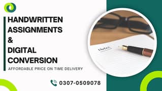 Handwritten Assignments & Digital Conversion Services