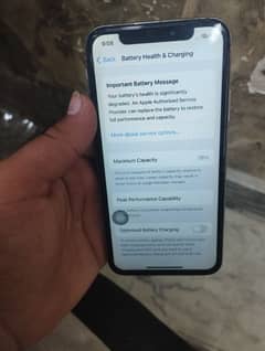 I phone x non pta 64gb battery 78