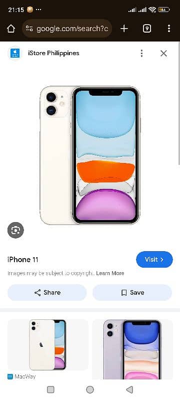 iphone11 128 GB non pta 1