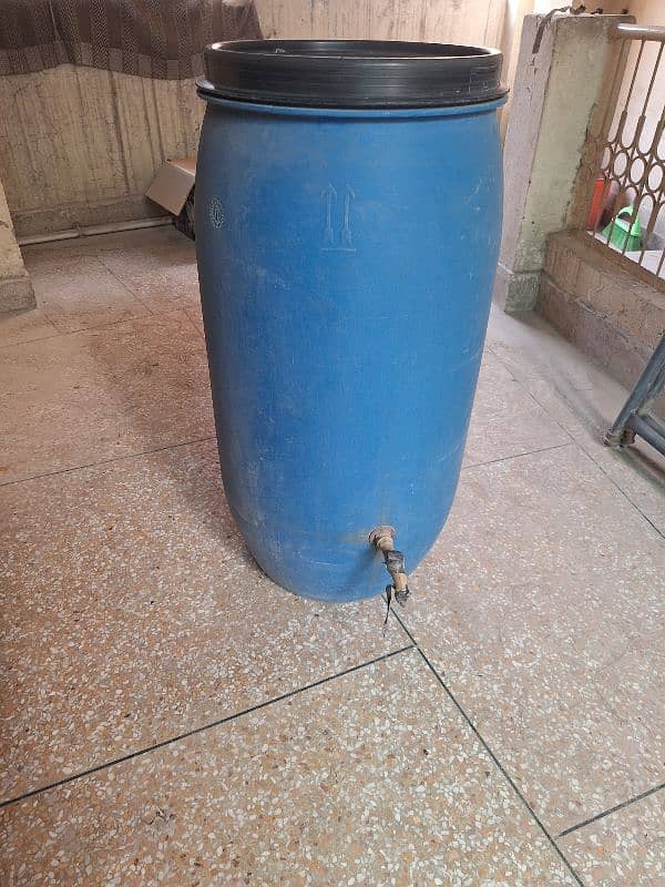 Plastic Drum Good Condition 0