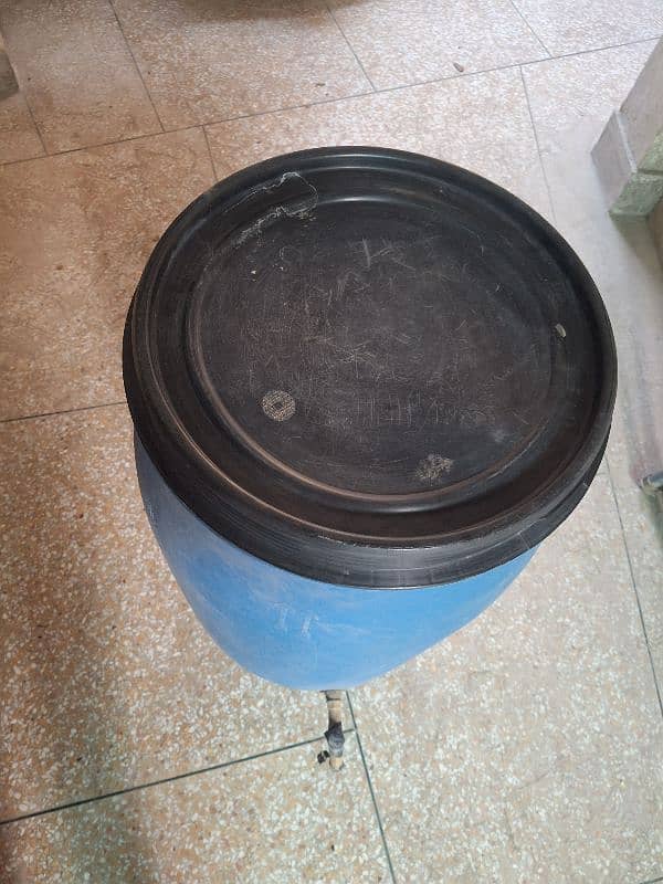 Plastic Drum Good Condition 3