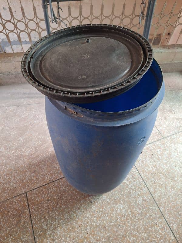 Plastic Drum Good Condition 4