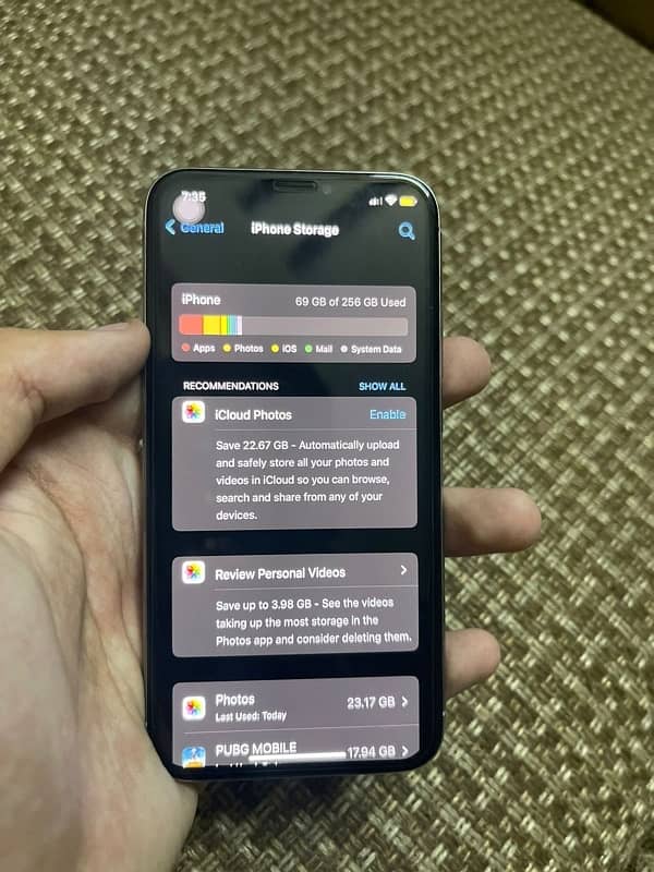 iphone x 256gb pta aproved 1