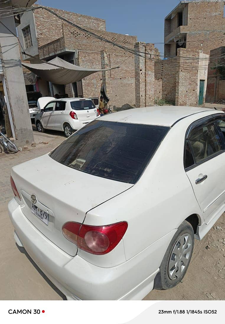 Toyota Corolla xli 2008 convert gli 2