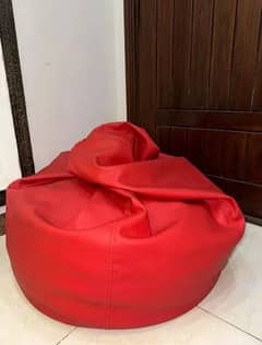 leather bean bags adult size. 0