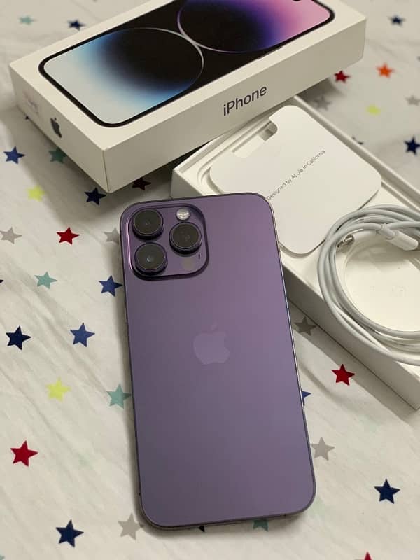 IPhone 14 Pro Max 256Gb (Dual Physical PTA approved) 9