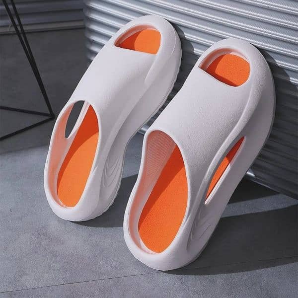 Men's Non - slip slippers - 99% original and (orange) 3