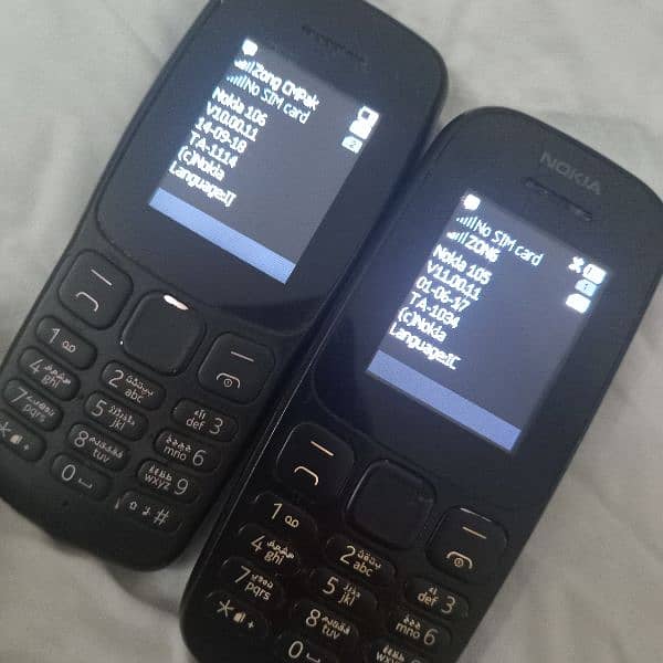 Nokia 106 & Nokia 105 0