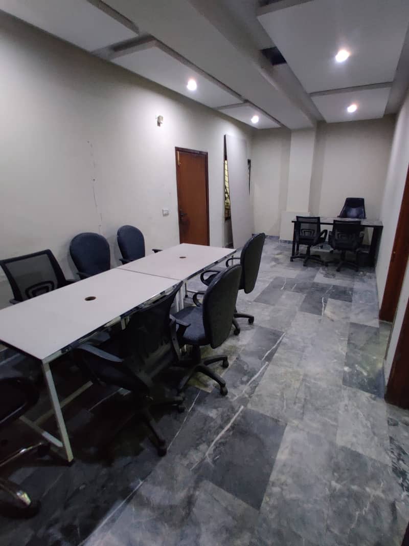 Furnished Office For Rent Near UCP shokat khanum 3