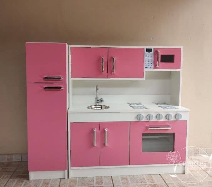 kitchen set wooden 4