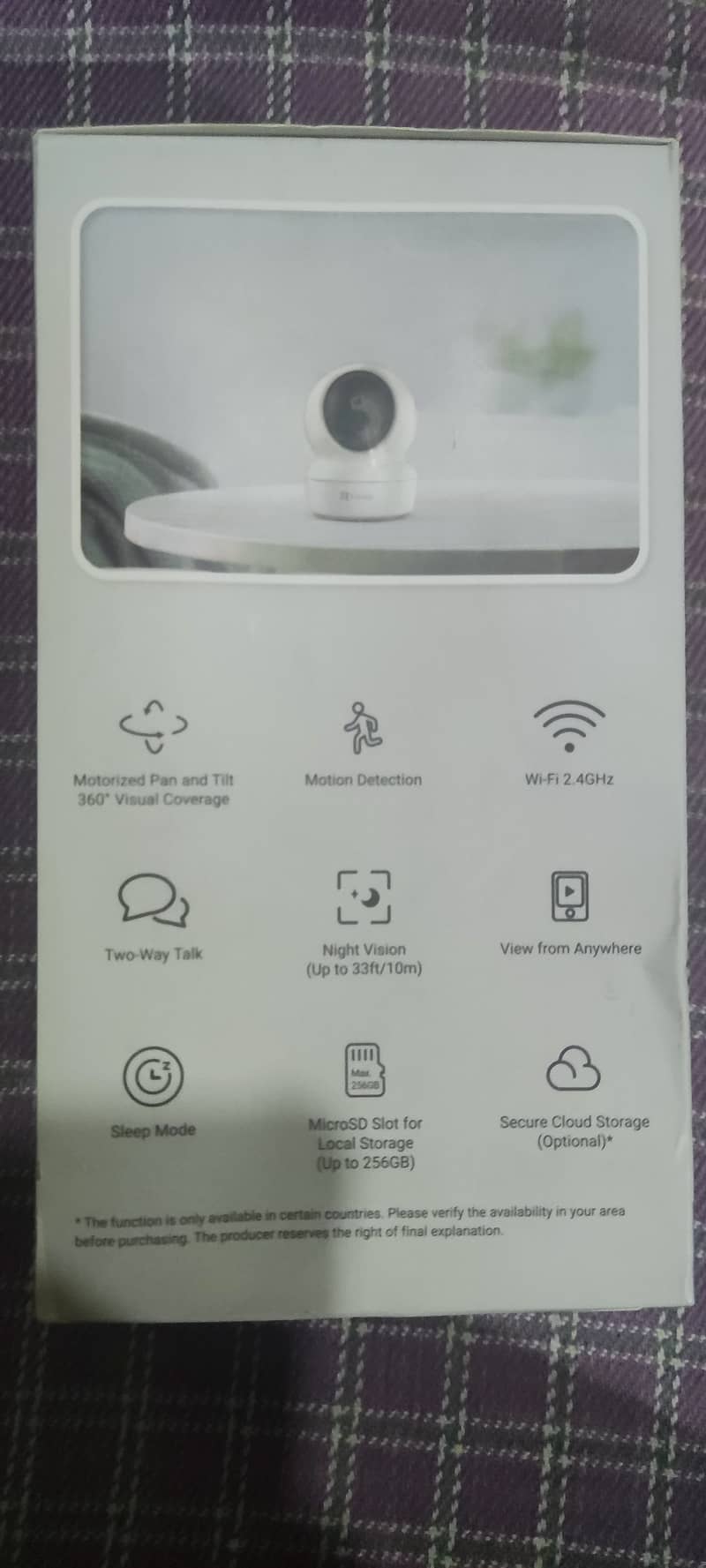 Ezviz C6N smart camera WiFi support 1080 pixel 360 2