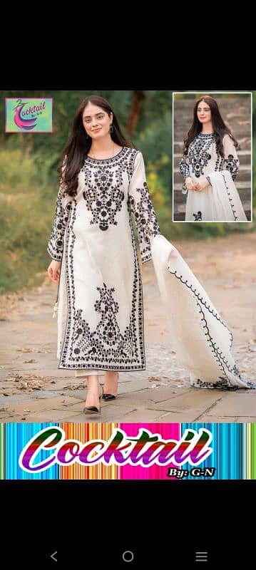 discounted price stitched 3 pcs suit 0