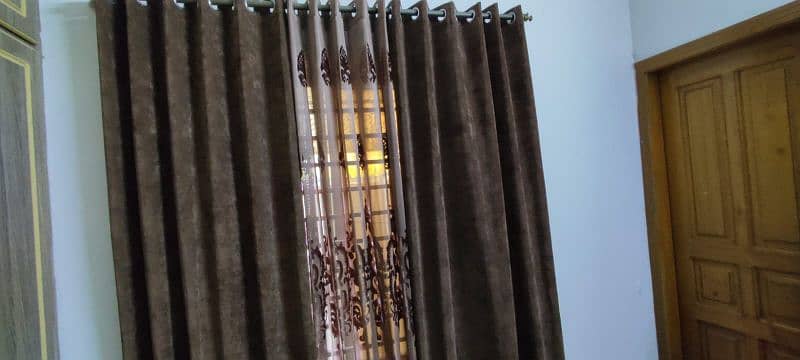 3 Curtains, 2 Imported Velvet, One Palachhi 2