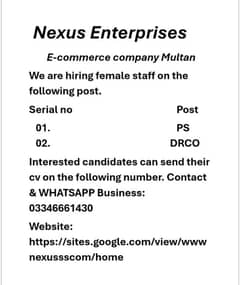 Nexus enterprises 0