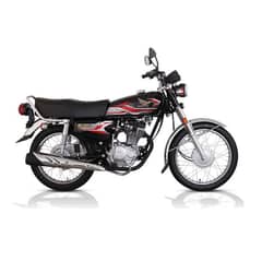 Honda 125 black new condition