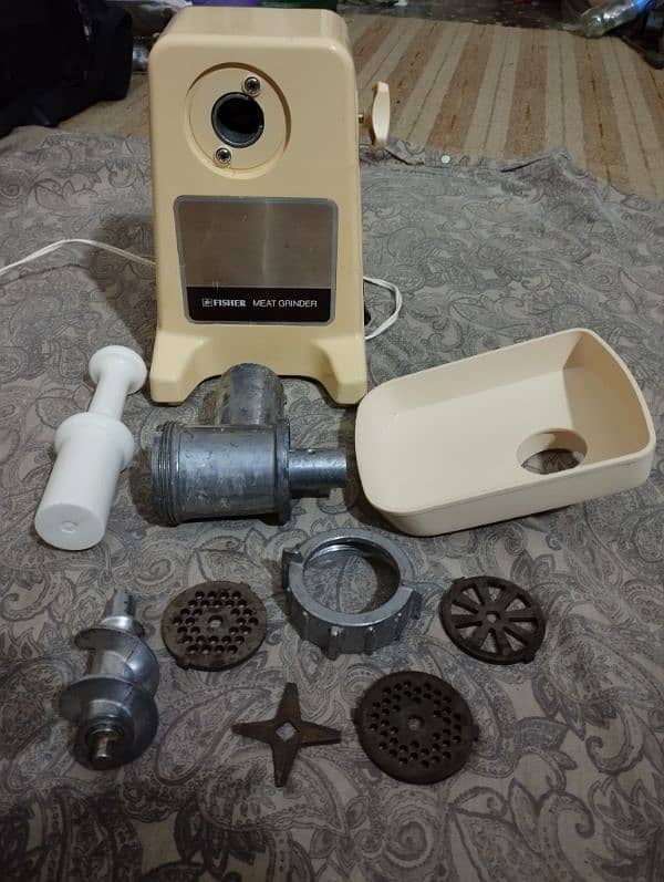 Fisher Meat Grinder Keema machine made in japan 6