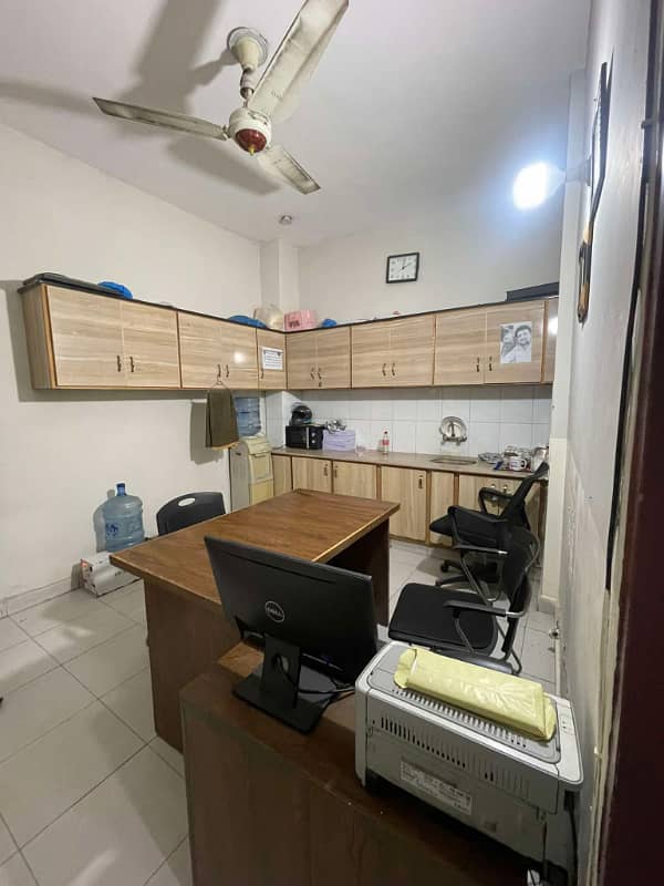 Flat for Sale In Johar Town H3 Market Near Emporium Mall 1