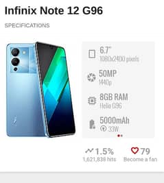 Infinix note 12 (8+8/128) G96