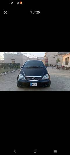 Mercedes A Class 2003 Black Model 2003 Import 2022 Genuine.