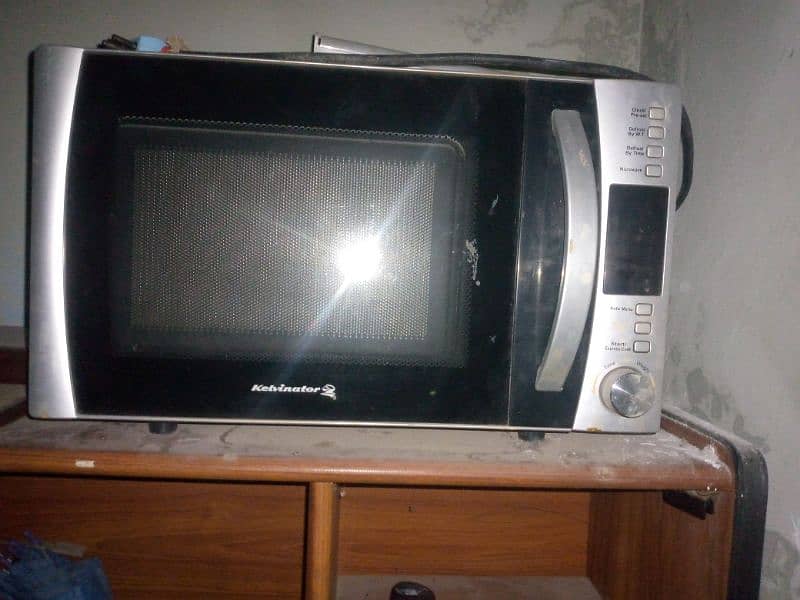 microwave slightly used. . 3