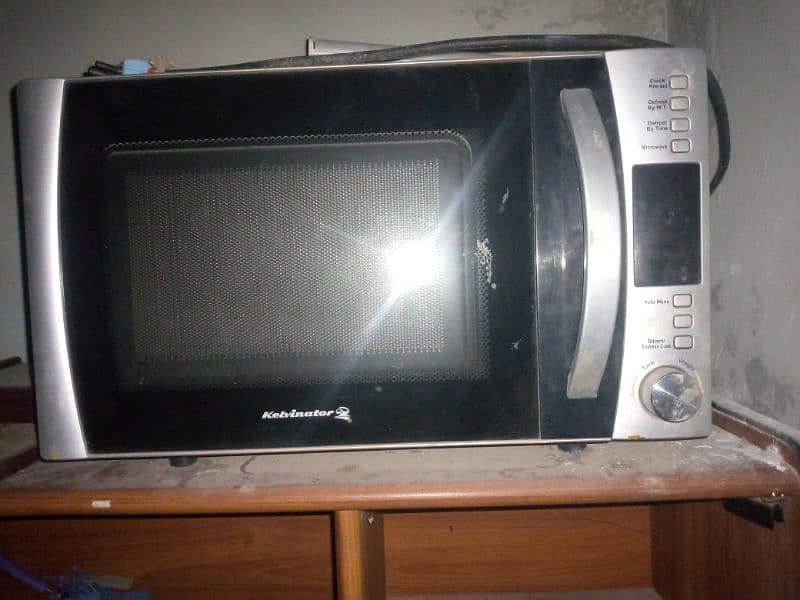 microwave slightly used. . 4