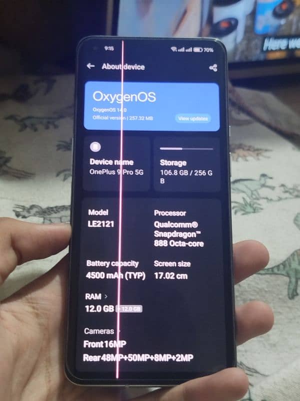 oneplus 9 pro 12/256 dual sim 1