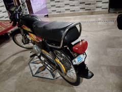 black colour Honda cd70 demand 1 lack